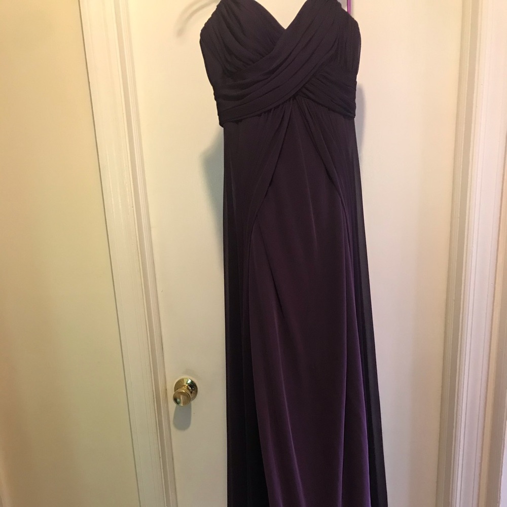 B.R.O. Hurry!Cache’ Deep Purple Gown